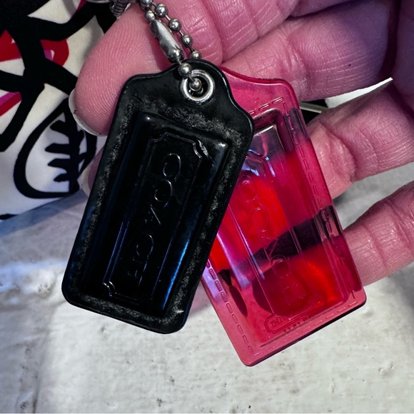 COACH Poppy Daisy Floral Graffiti Black White Backpack Bag F16582 Rare - Picture 4 of 13